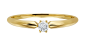 Preview: Brillantsolitär Ring EH002294 in 585 Gelbgold