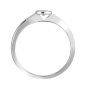 Preview: Weißgoldener Brillantsolitär Ring EH002625
