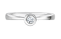 Preview: Weißgoldener Brillantsolitär Ring EH002625