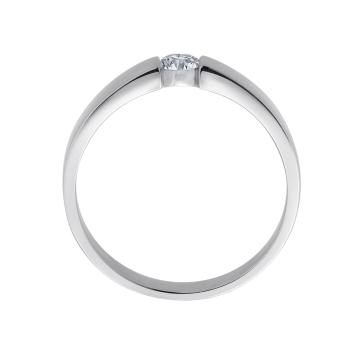 Schlichter Brillantsolitär Ring EH002295