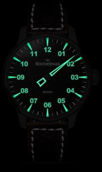 Preview: Meistersinger Archao Herrenuhr AR902BL