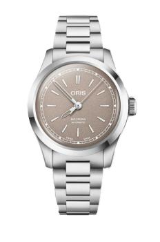 Oris Damenuhr mit Metallband
