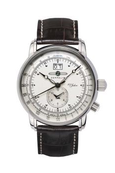Zeppelin Herrenuhr 100 Jahre Dual Time