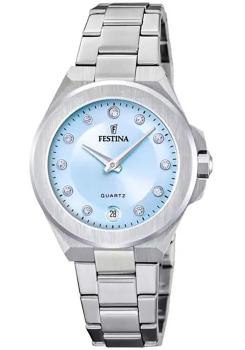 Festina Damenuhr, Metallband