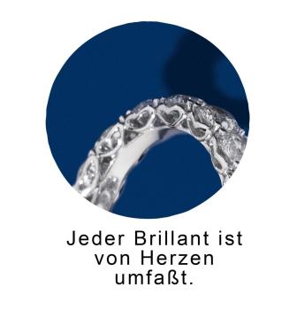 Weißgoldring mit Brillant R01MS747-130