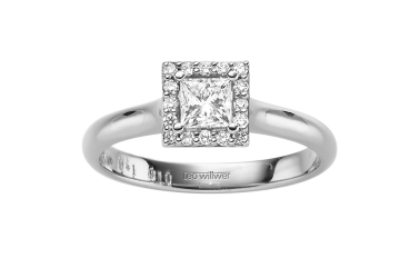 Diamantring 11-0917971 von Leo Wittwer
