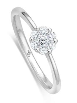 Weißgold Brillantring EH005515-W