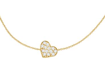 Collier mit Brillantherz EH005520-g