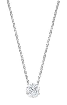 Brillantcollier in 585 Weißgold EH005555