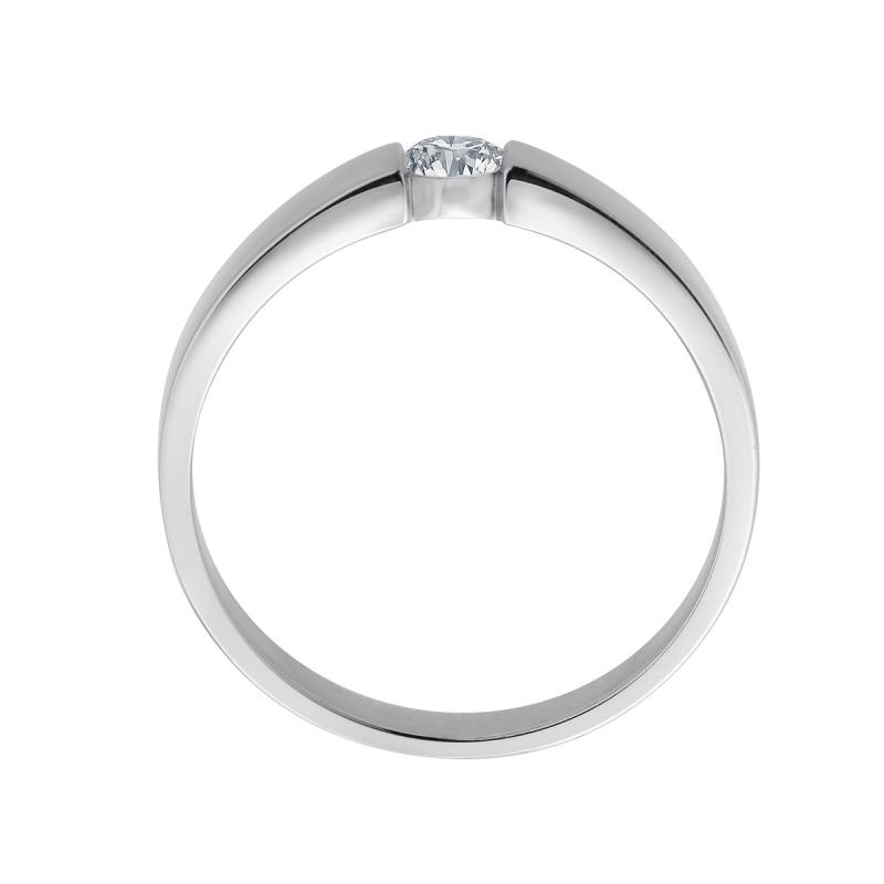 Schlichter Brillantsolitär Ring EH002295
