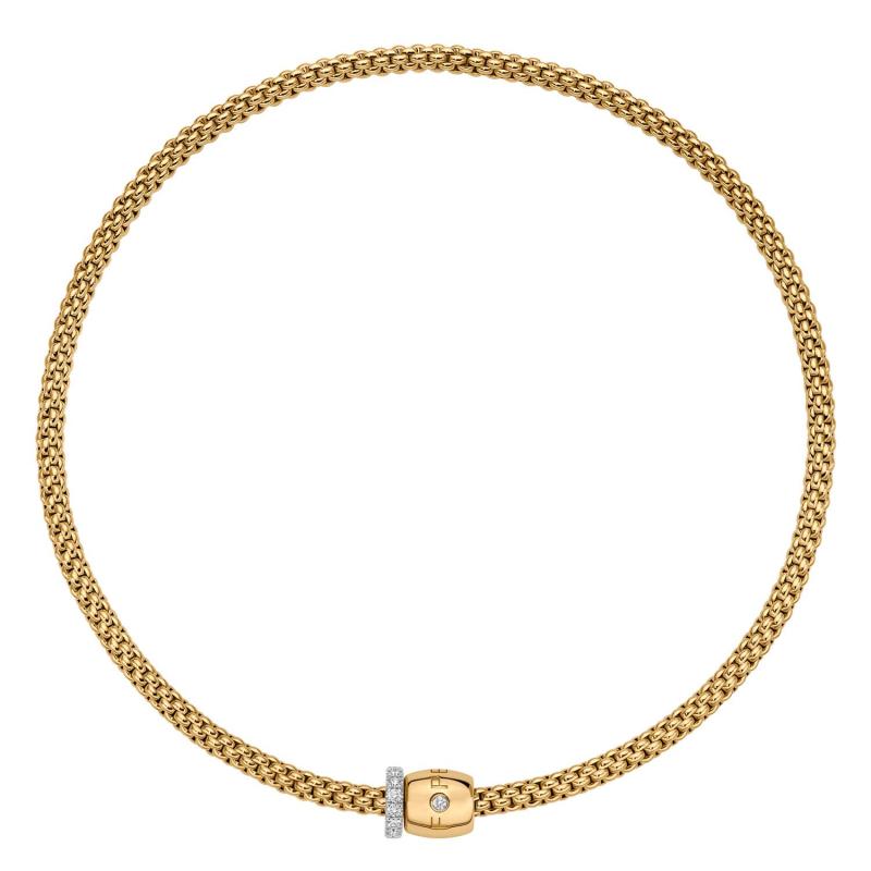 Fope Collier in Gelbgold