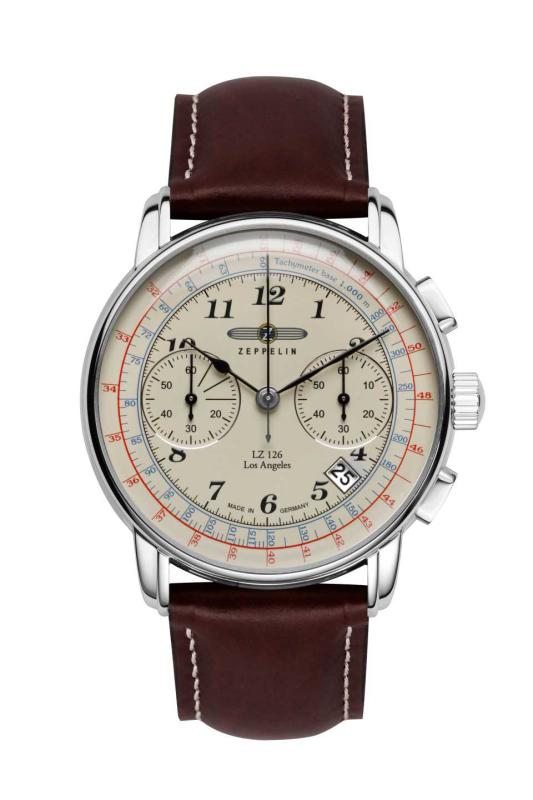 Zeppelin 76145 Herrenuhr LZ-126 LA Chronograph