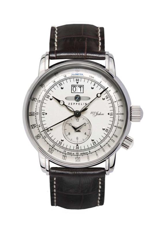 Zeppelin Herrenuhr 100 Jahre Dual Time