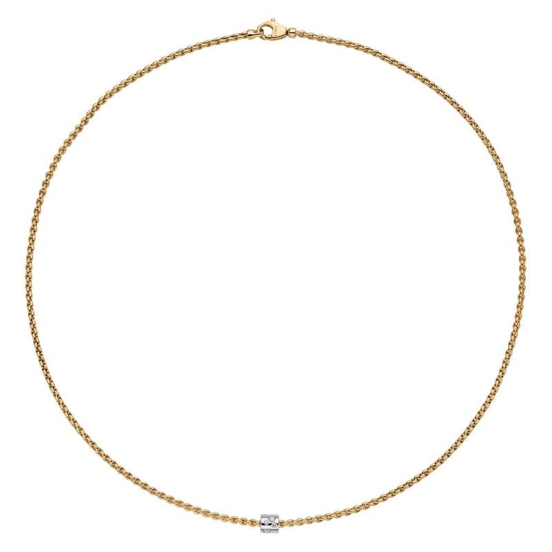 Fope Collier in Gelbgold