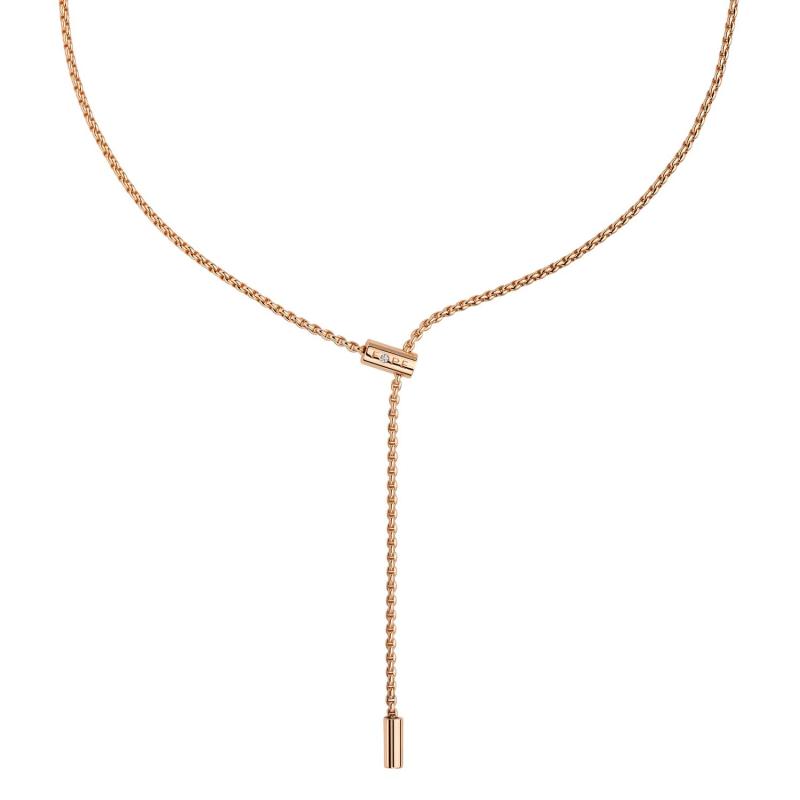 Fope Collier in Rotgold