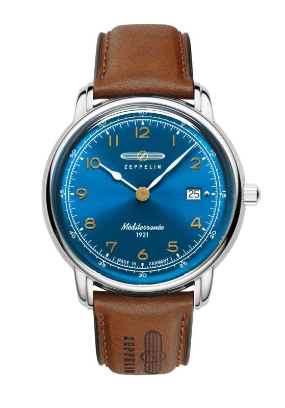 Zeppelin Herrenuhr 100Jahre Méditerranée Ref.96403
