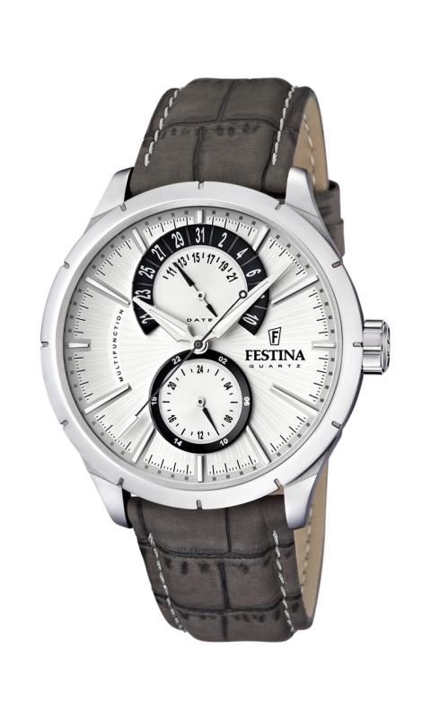 Festina Herrenuhr mit Lederband