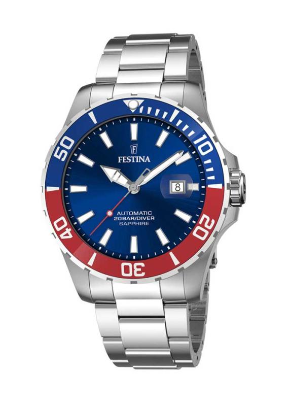 Festina Herrenuhr mit Metallband