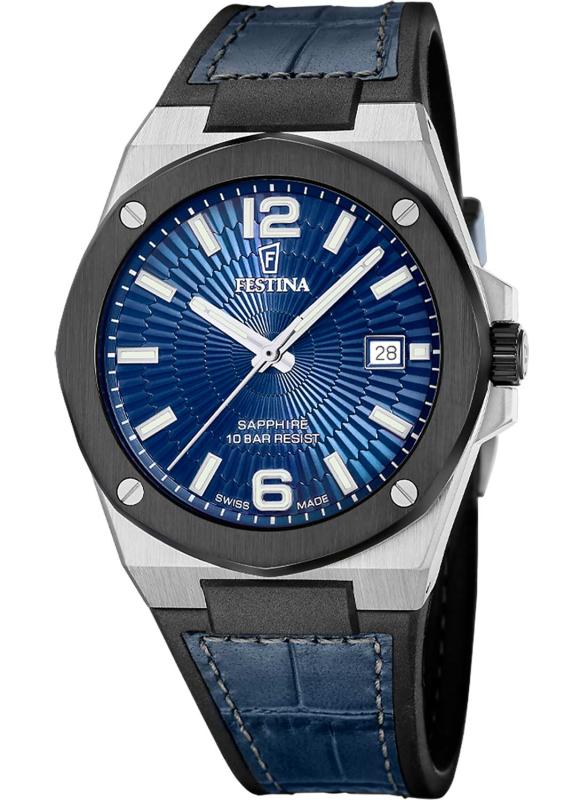 .Herrenuhr Festina Herrenuhr Swiss Made F22001/2