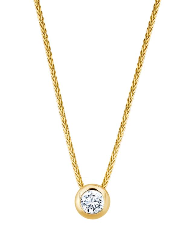 Brillantcollier S-0013744-G in Gelbgold
