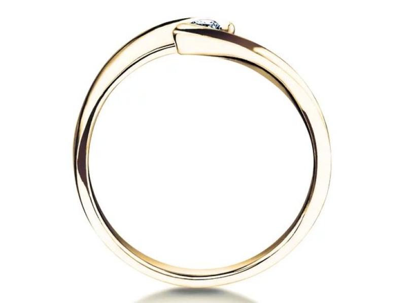 Verlobungsring Twist Petite 495170