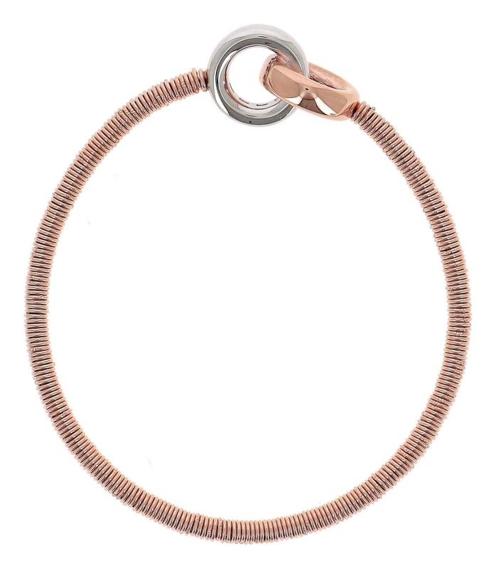 Pesavento Flexibeles Armband in Silber Vergoldet.