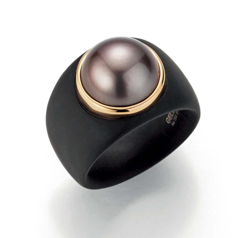 Gellner Ring 5-21995-10 mit Tahitiperle