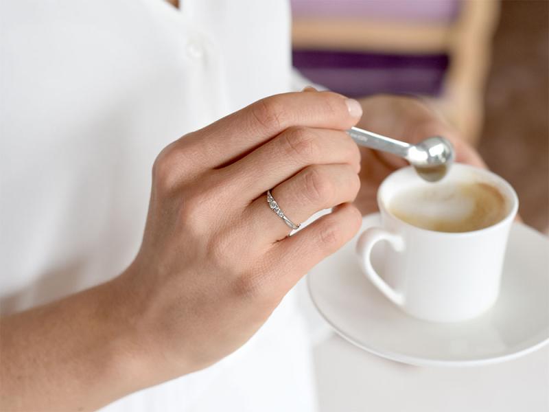 Ringe mit Diamanten 5 Diamonds