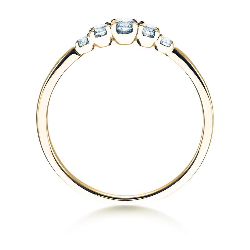 Ringe mit Diamanten 5 Diamonds