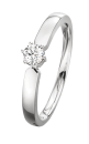 Solitär Ring mit Brillant